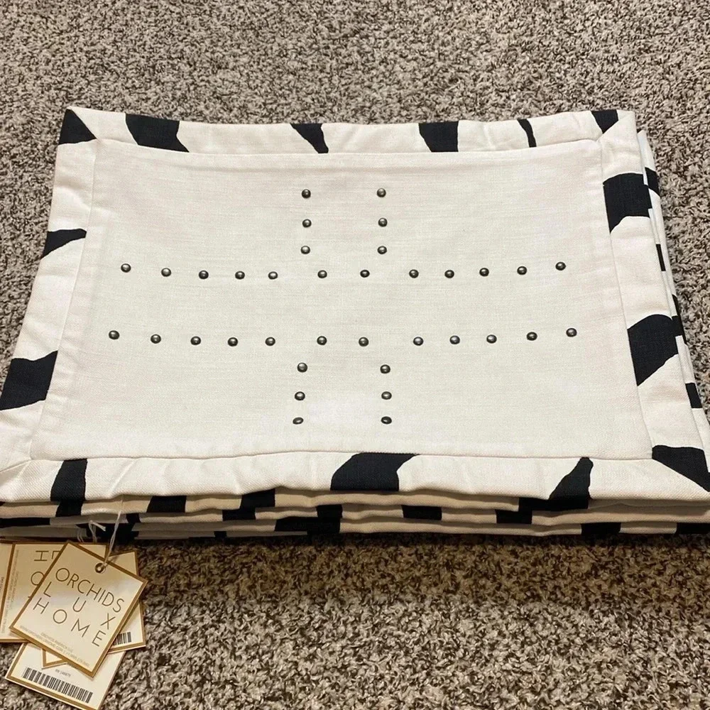 NWT Orchids Lux Home Tandy Deco Pillow Covers